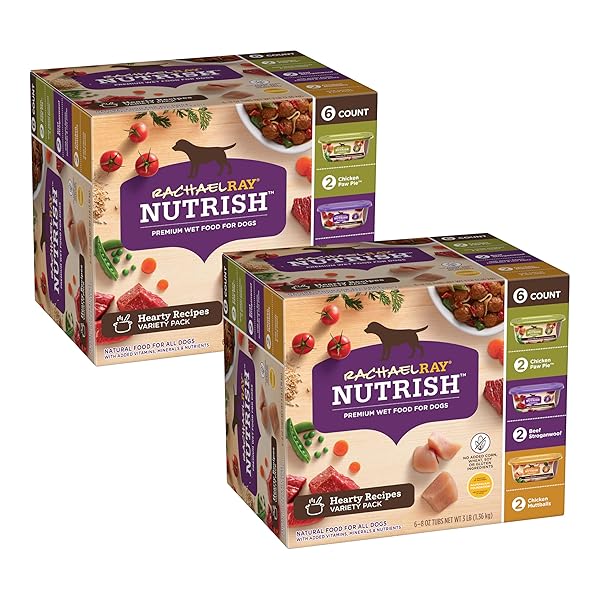 NUTRISH RACHAEL RAY WET DOG FOOD VARIETY PACK...