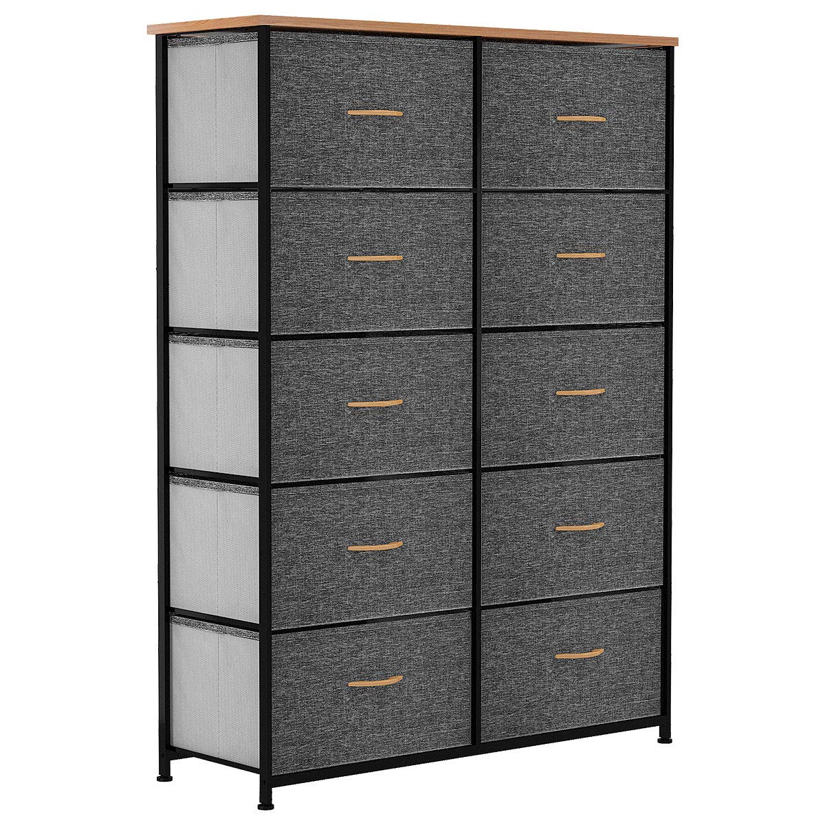 YITAHOME 10 Drawer Dresser Fabric Storage Tower Organizer Unit for  | amzdealz