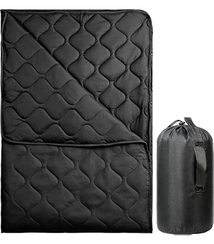 Snugpak Couverture Isolante Jungle Travel XL - Couverture Compacte Noire Pour Camping Et Urgences