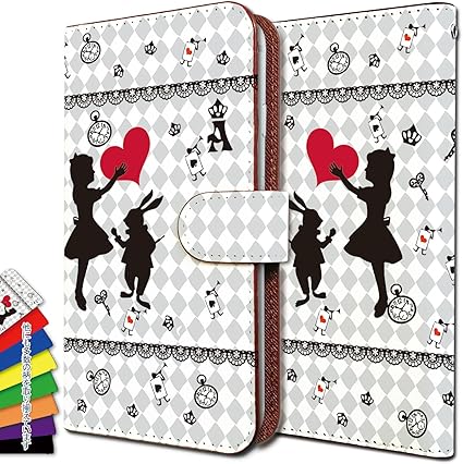 Amazon Co Jp Keio ブランド 正規品 Xperia Xz So 01j ケース 手帳型 Love ハート So01j 手帳型ケース キャラクター キャラ Xperia カバー Xz カバー So 01j アリス グレー エクスペリア ケース エクスペリアｘｚ 不思議の国のアリス ディズニー ミッキー ディズニー