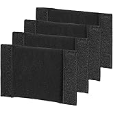 PATIKIL Camera Bag Divider, 4Pcs 5.51"x3.78"x0.55" Shockproof Camera Bag Inserts Separator Pad Protective Lens for Nikon Camera DSLR Protect Bag Organizer Universal Divider Cushion, Black
