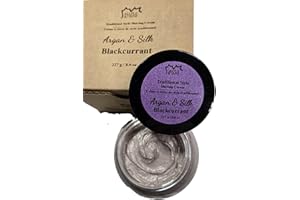 Shaving Cream: Argan & Silk - Blackcurrant (Handcrafted in Canada)