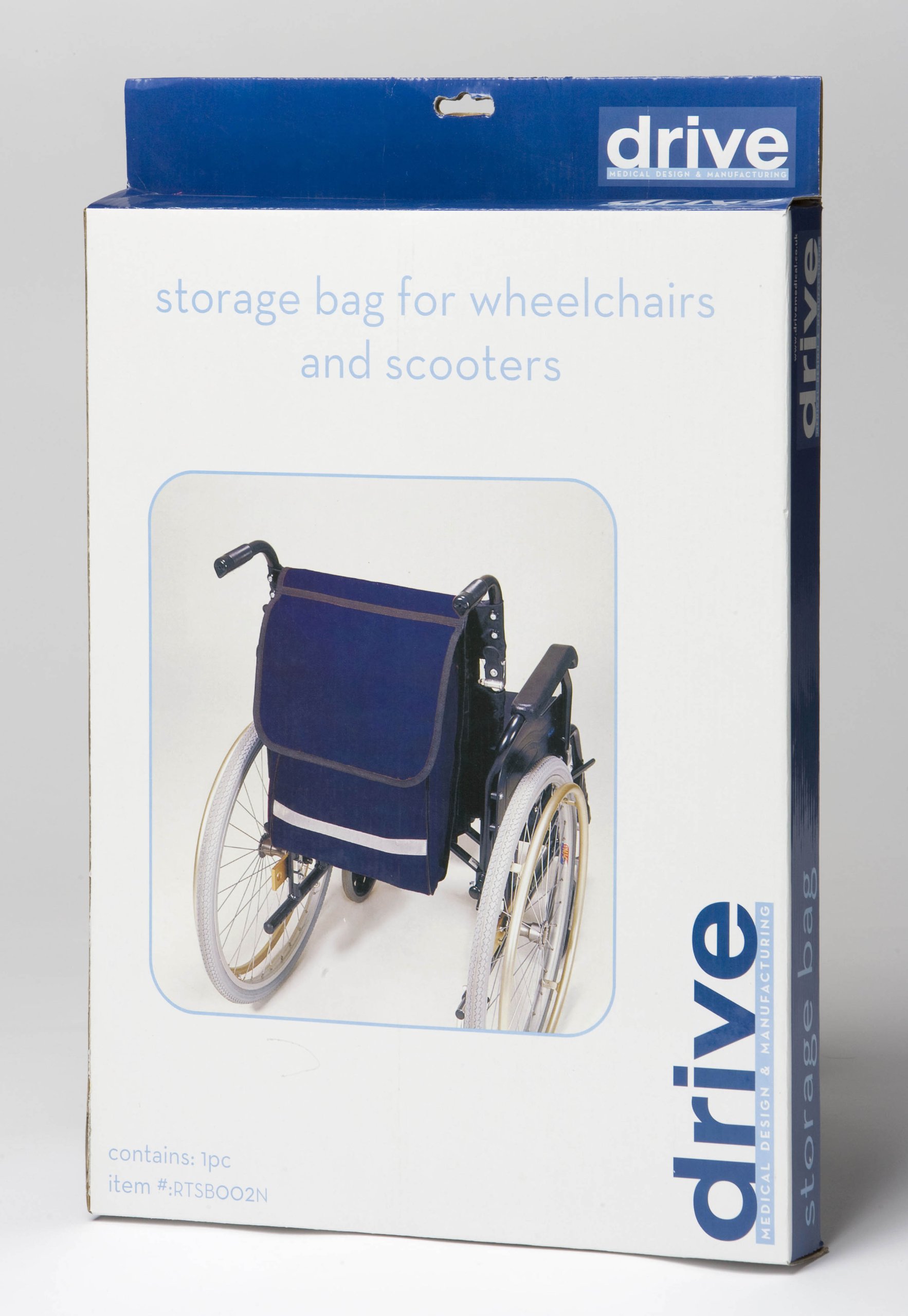 Drive Devilbiss Mobility Wheelahir Bag in Navy