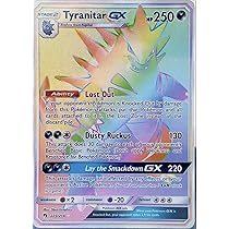 Amazon.com: SM8 Lost Thunder - Tyranitar GX 223/214 Secret