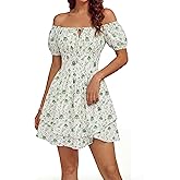Scarlet Darkness Floral Corset Dress Summer Dresses for Women Girls 2026 Short Milkmaid Sundress with Pocket