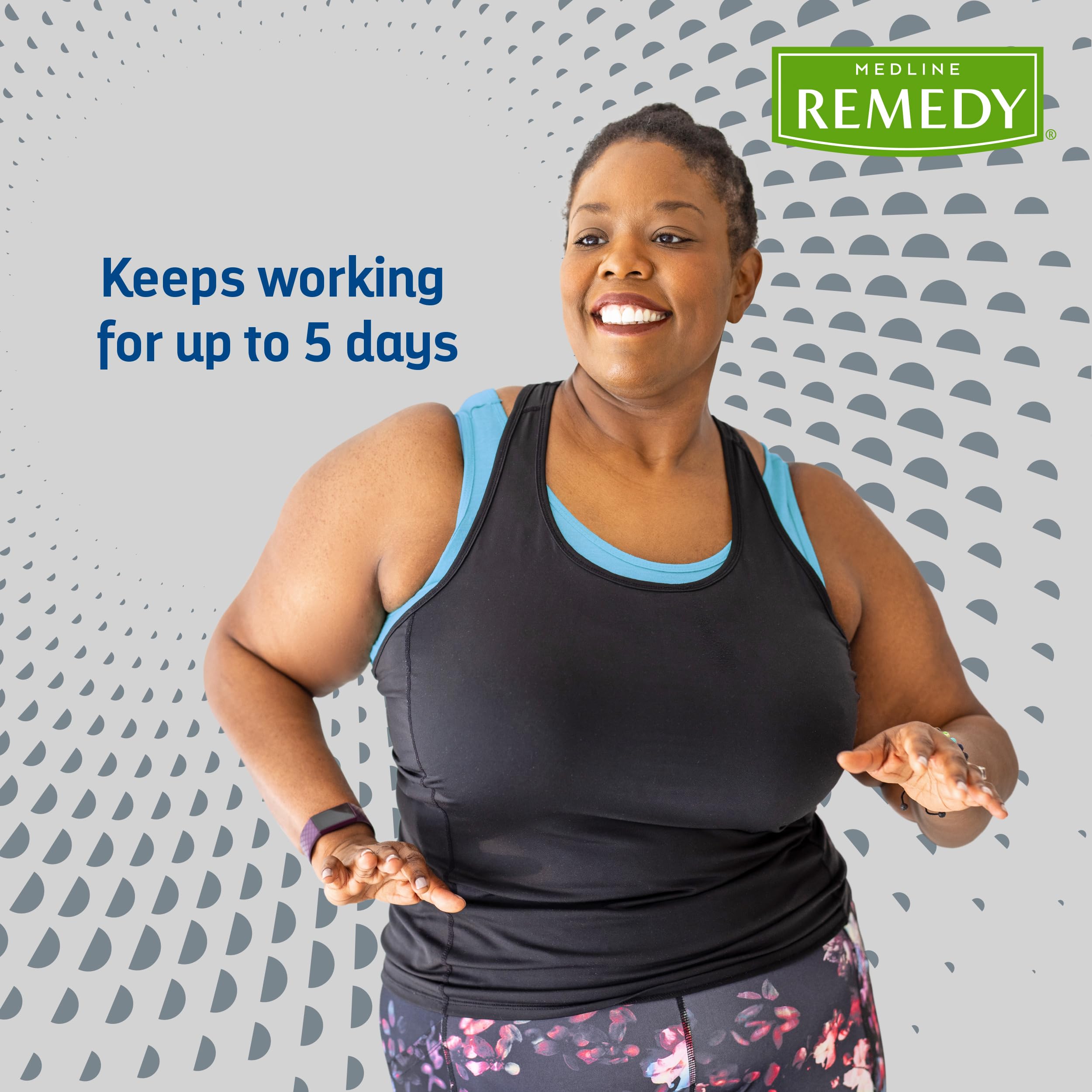 Medline Remedy Specialized DriGo-HP Antibacterial Wicking Sheet, 10