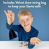 Science Kidz Mega Gemstone Dig Kit - 20 Real Gems & Crystals - Excavation Set view 4