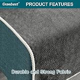 Granbest 3 Seater Non-Slip Sofa Cover Grey Thick Pet Protector All Seasons view 3