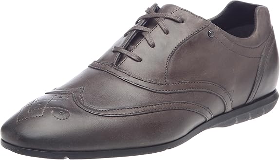 Rockport Wanner - Zapatos de Cuero para Hombre, Color Gris, Talla 40