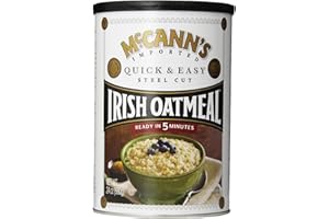 MCCANN'S IRISH OATMEAL McCann's Steel Cut Irish Oatmeal, Quick & Easy, 24 oz (Pack of 6)