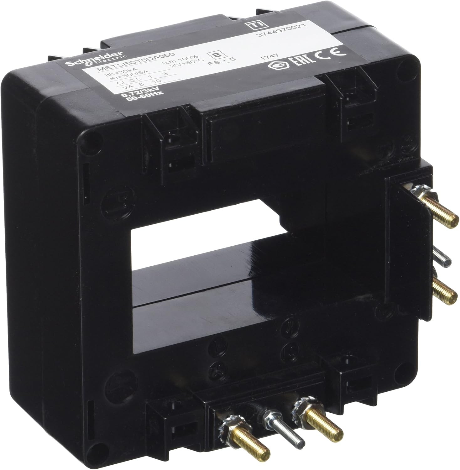 Schneider METSECT5DA050 Current Transformer, Black
