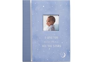 C.R. Gibson First 5 Years Memory Book, Record Memories and Milestones on 64 Beautifully Illustrated Pages - Wish Upon A Star