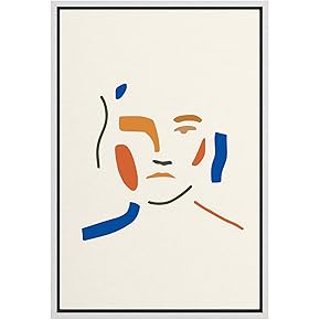 SIGNWIN Framed Canvas Wall Art Boho Decor Illustration...