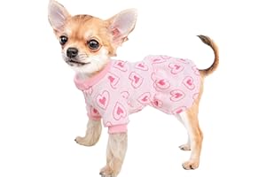 Sebaoyu Winter Dog Dress, Cute Warm Fleece Dog Sweater for Small Dogs Girl, Pink Plaid Puppy Dresses Clothes for Chihuahua Yorkie (Medium)