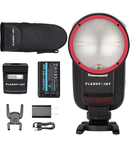 Amazon.com : Flashpoint Zoom Li-on X PRO R2 TTL Round Head Camera