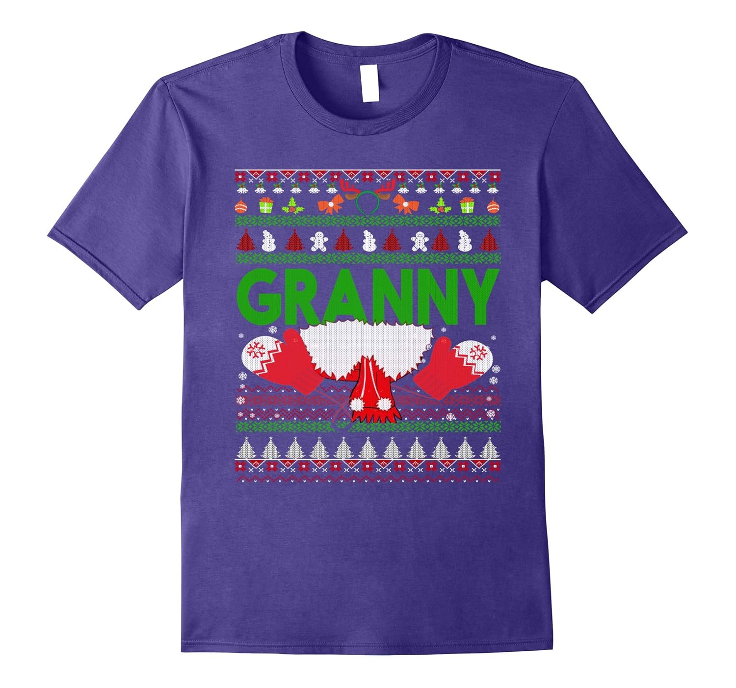 Matching Ugly Xmas Family Shirt for Granny Noel Style Gifts-ANZ