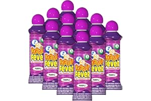 LANCASTER BINGO COMPANY Dabbin' Fever Bingo Daubers One Dozen 3 Ounce Ink Dabbers (Purple)