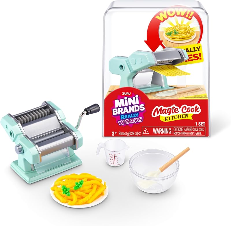 Mini Brands Really Works Magic Cook Kitchen Capsule 1 Pasta Maker ZURU