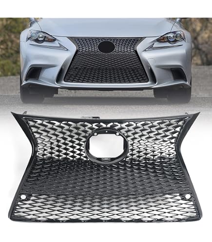 Amazon.com: YLT AUTO Front Grille F sport Assembly Gloss Black Fit