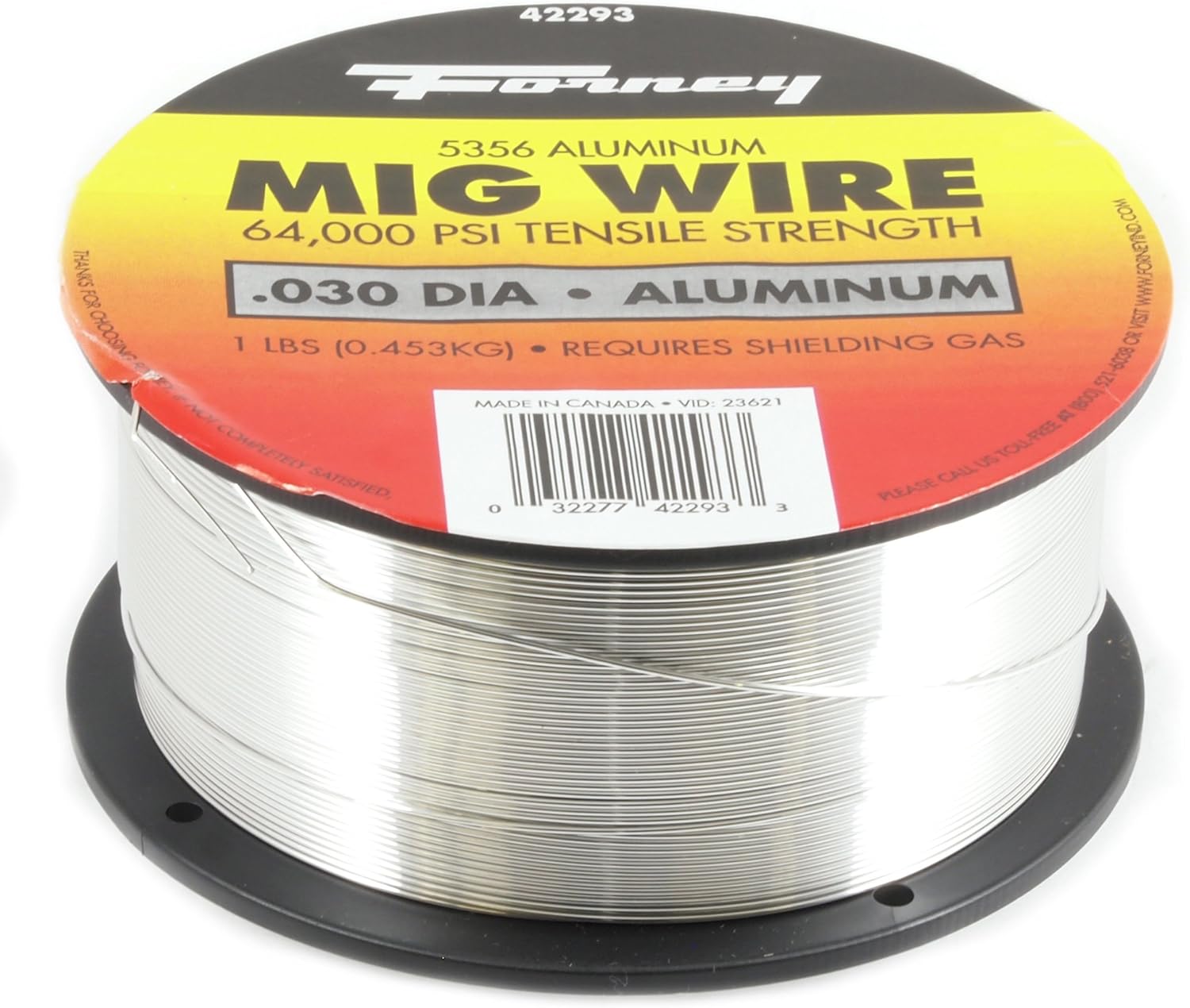 Forney 42293 Mig Wire, Aluminum Alloy ER5356.030Diameter, 1Pound