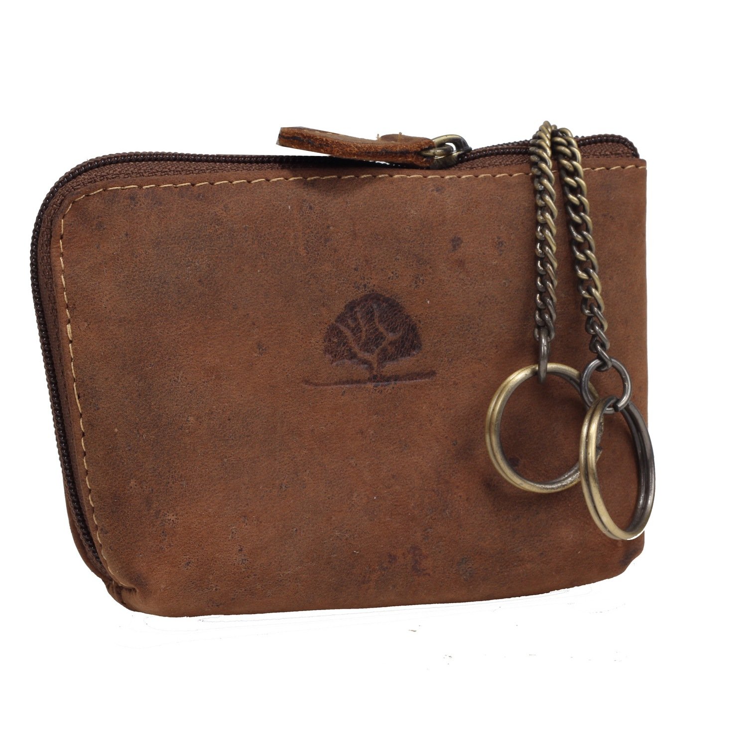 GREEN BURRY vintage key case /brown