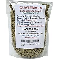 Kafetos Green Beans Single Origin Unroasted Raw Bean Premium Grade Directly From Our Fourth-Generation Family Farm in…