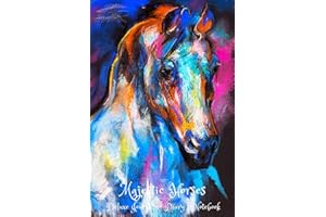 Majestic Horses Deluxe Upscale Horse Lover's Journal, Diary, Notebook: Superior, Sophisticated, Stylish, Classy Chic Royal Equine Cover & Deluxe ... Horse Journal, Diary & Notebook Series)