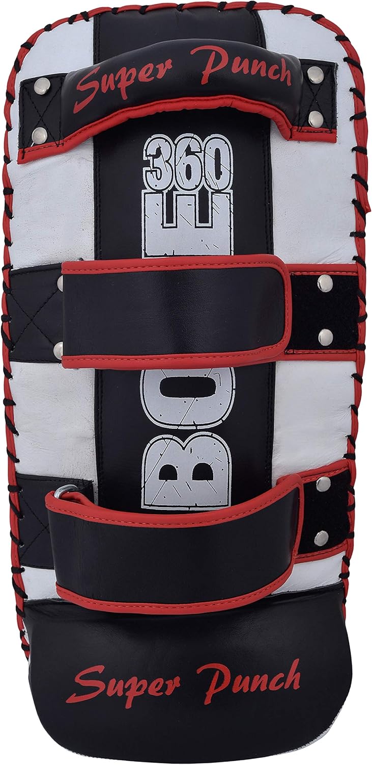 Twister Boxing Kick Shield 100% Cowhide Leather Thai pad MMA Muay Thai Shield Curved Pads Martial Art Training Pads Boxing Strike pad Curved Arm Pad : Sports & Outdoors