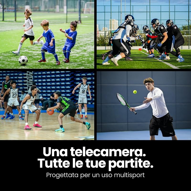 Chameleon, Sistema di Camera Sportiva con IA, Inseguimento Calcio — foto 6 di 8