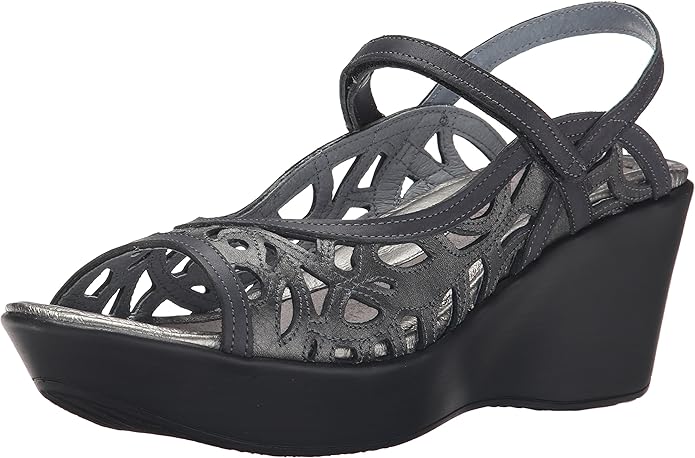 naot metallic sandals