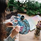 ARTIFY 25 pcs Acrylic Paint Brush Set with Foldable Stand-Up Holder view 7