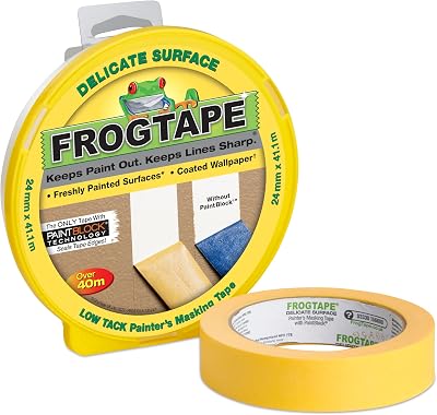 Frog Tape Yellow Delicate Surface Masking Tape 24mm x 41.1m Hanging Pack