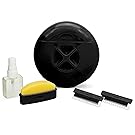 Sphynx Razor for Women: All-In-One Travel and Portable Women’s Razor with Refillable Blades & Shave Bar (Black)