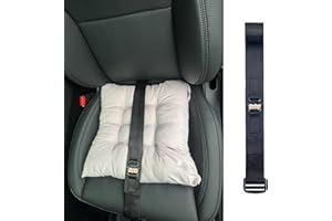 saicheek Seat Cushion Fastening Strap, Fixing Seat Cushions or Automotive Seat Cushions on Seat, Prevent The Seat Cushion from Moving During Use, Black Color