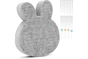 FADOUB Needle Felting Pad, Needle Felting Mat, Wool Felting Mat with 21 PCS Felting Needles,Straight Pin, Leather Finger Guards for Needle Felting, Felting Projects