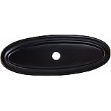 GlideRite Hardware1034-ORB-25 3 inch Long Thin Oblong Ring Cabinet Back Plate 25 Pack, Oil Rubbed Bronze Finish
