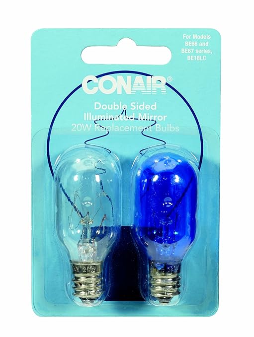 Conair 20W Replacement Incandescent Bulbs Beauty