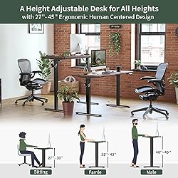 FEZIBO Electric Standing Desk, 40 x 24 Inches