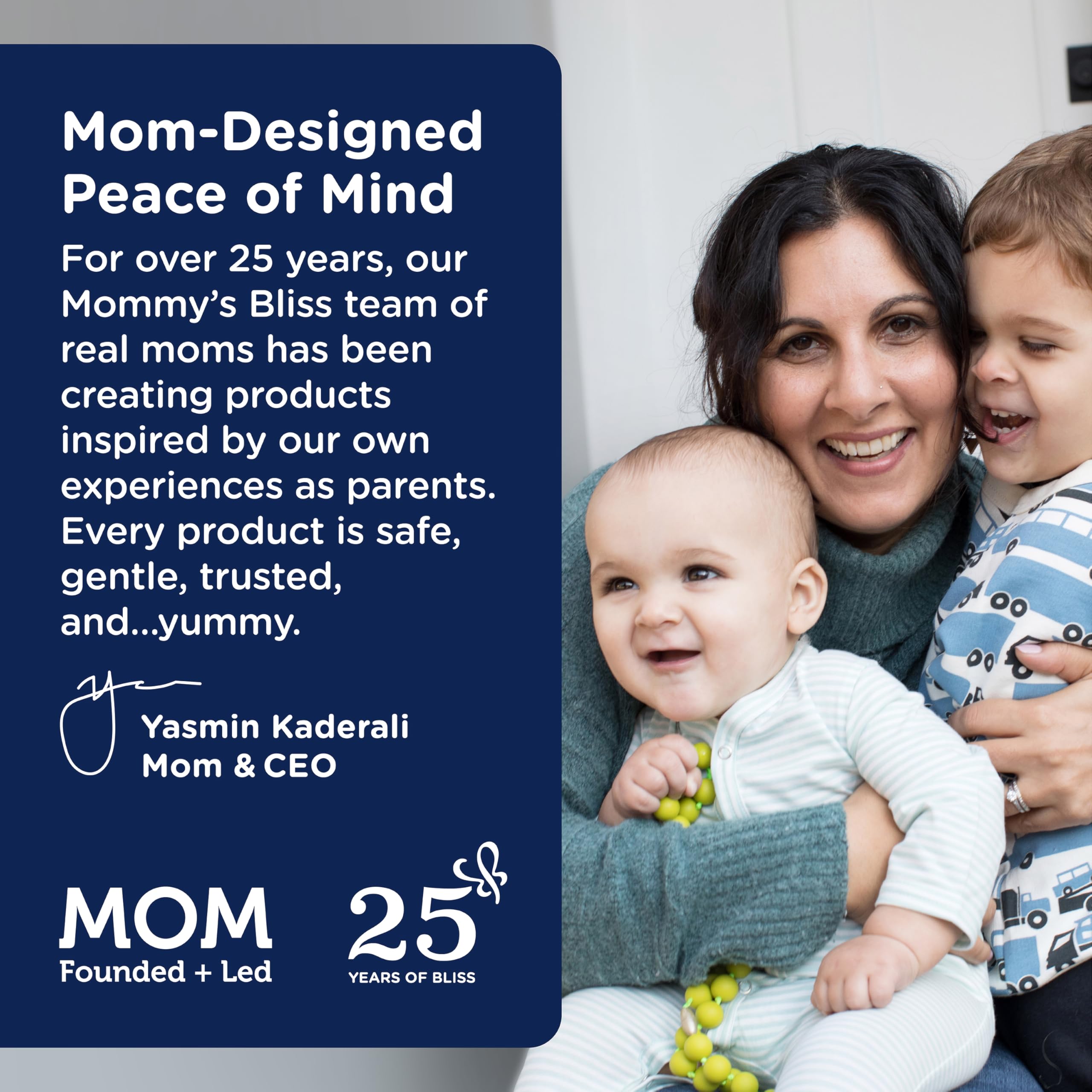 Mommy's Bliss Organic Baby Bedtime Paci Gel, Promotes Restful Sleep*, Melatonin Free, Age 2 Months+, 0.53 Fl Oz