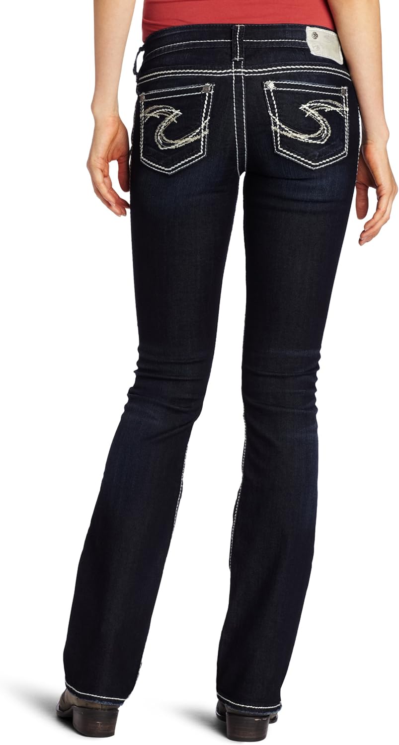 silver jeans frances 18