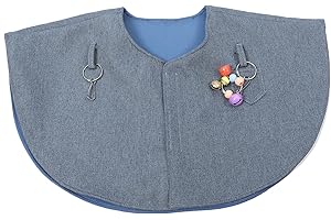 FOMIYES Parrot Shoulders Bird Stand Shawl Cape Stand Shoulder Cape Parrot Bird Diaper Poop Cover Pad Parrot Training Shoulder Cape Parrot Shawl Protector Clothing Shawl Pet Toy