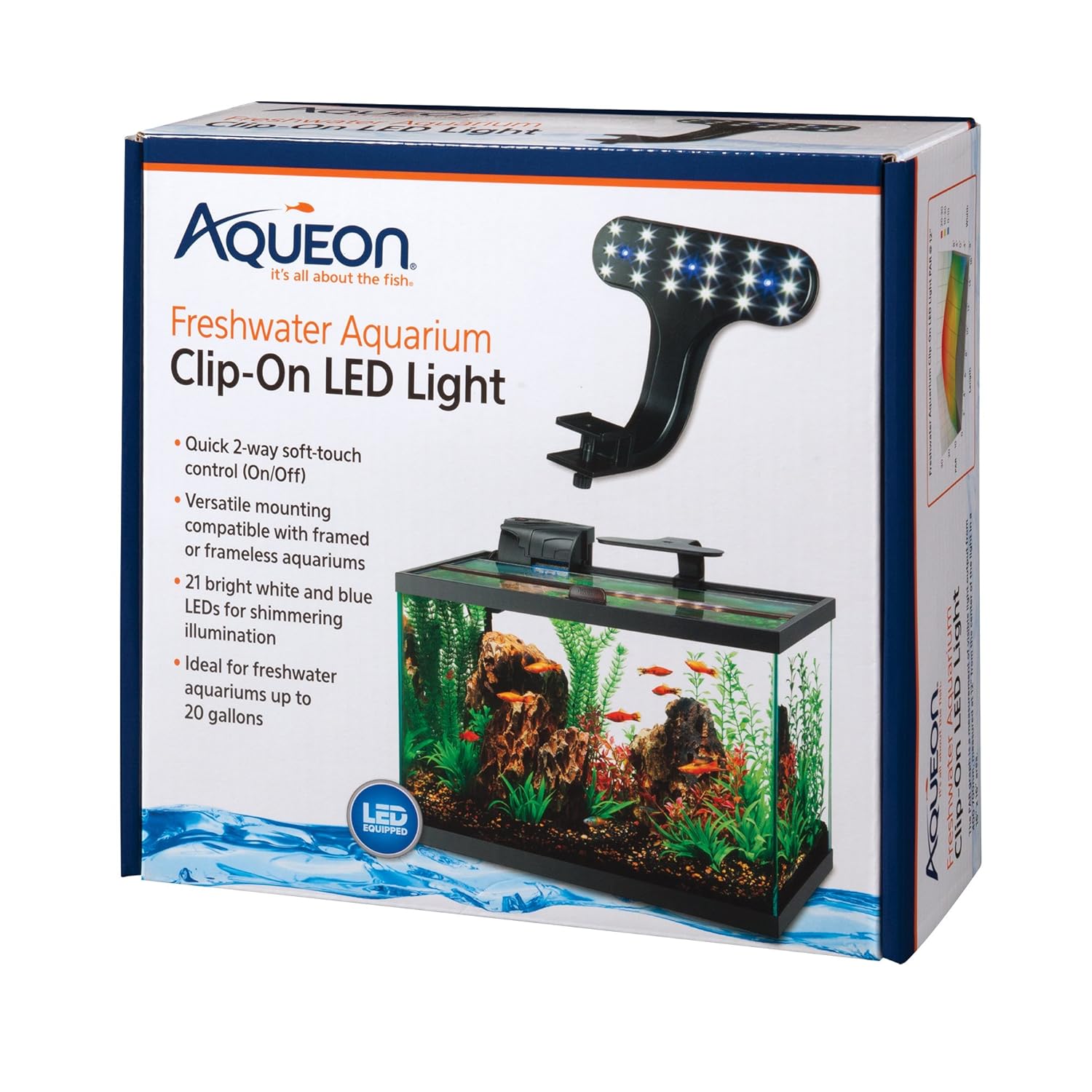 8 X 7 X 4 75 Aqueon Planted Aquarium Clip On Led Light Pet Supplies Fish Aquatic Pets Urtus  8 X 7 X 4 75 Aqueon Planted Aquarium Clip On Led Light Pet Supplies Fish Aquatic Pets Urtus