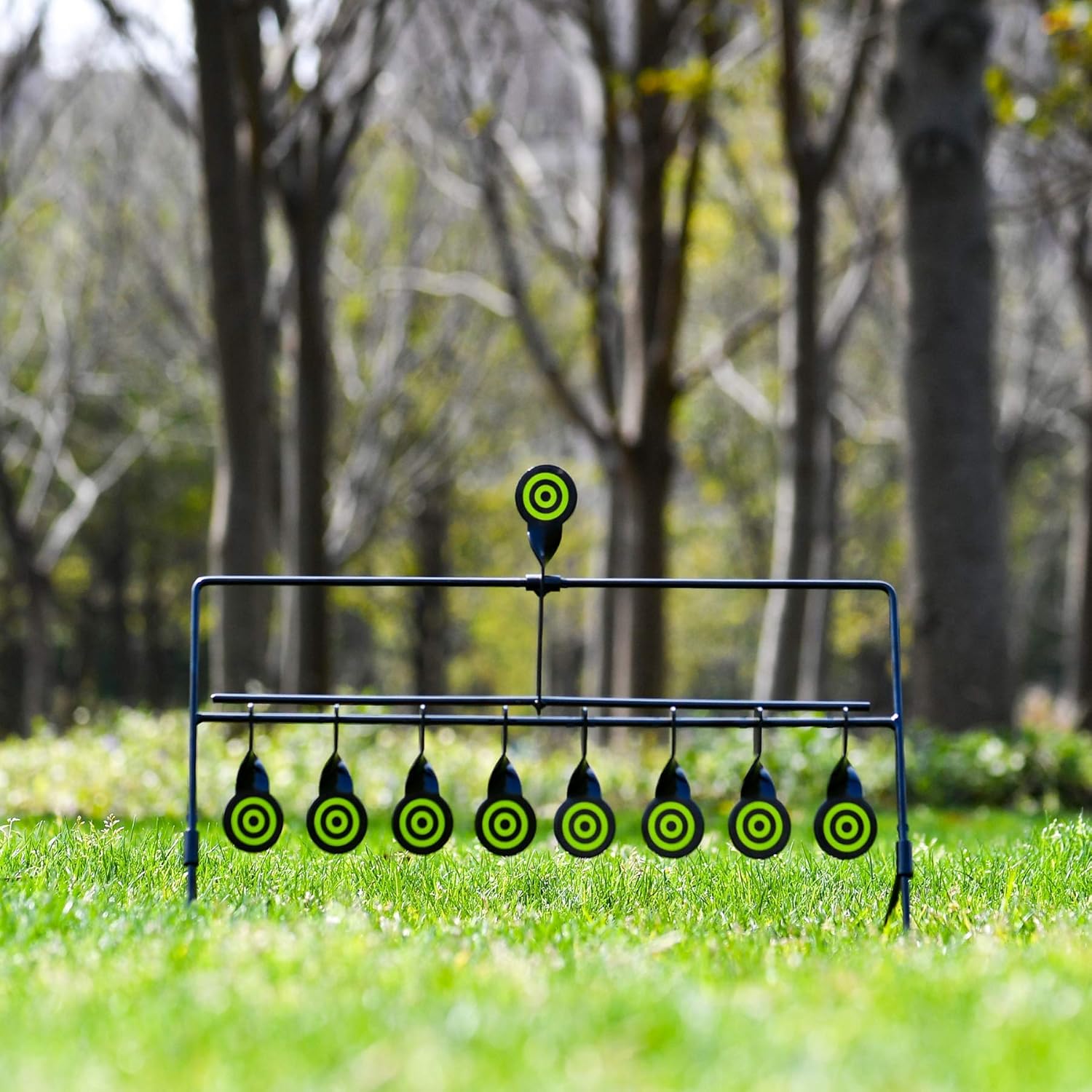KNINE OUTDOORS 8 Targets Air Gun Pellet BB Gun Resetting Target, Rated for .22 .177 Caliber : Sports & Outdoors