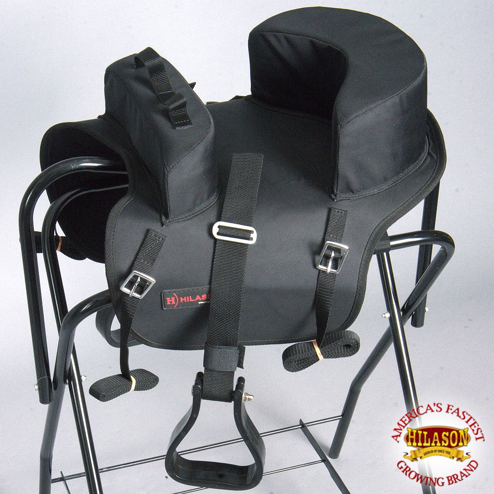 HILASON Buddy Child Seat for Horse Saddle Riding Turquoise/Black/Brown