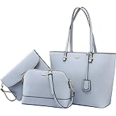 LOVEVOOK Purses for Women Fashion Handbag Set Tote Bags Shoulder Bag Top Handle Satchel Bags