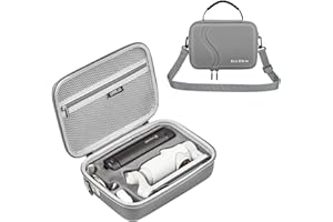 GAEKOL Carrying Case for Insta360 Flow Pro / Insta360 Flow, Hard Shell Bag Travel Case for Insta360 Flow Creator Kit/Pro Tripod Kit AI-Powered Smartphone Stabilizer Gimbal Accessories