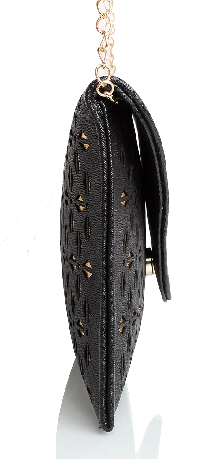 mammon women's clutch with sling (c-file 30x17x2cm)