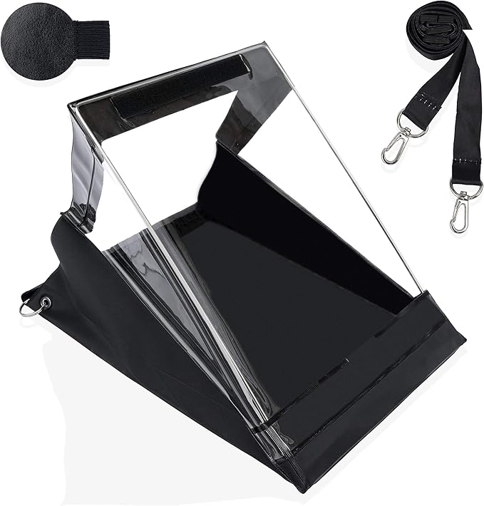 Churich Waterproof Clipboard PVC A4 Portrait Black Weatherwriter Cover