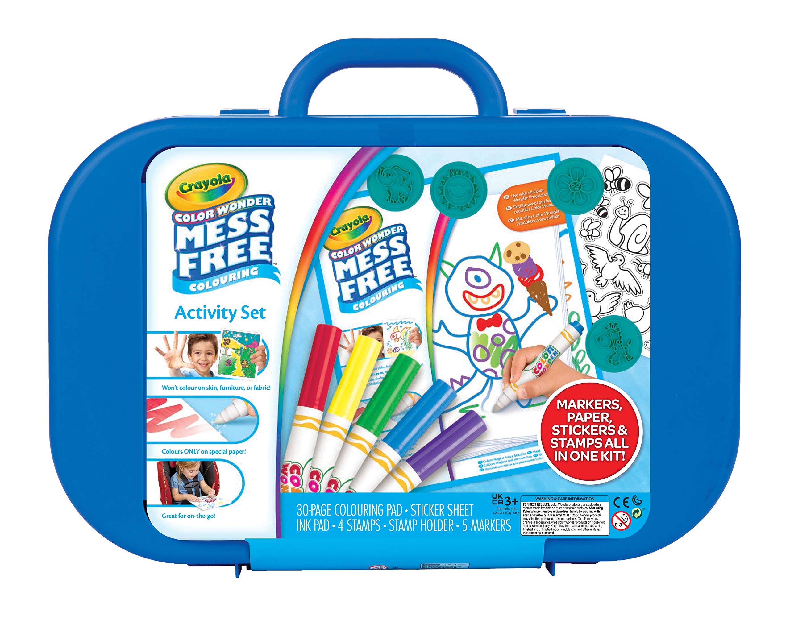 CRAYOLA Colour Wonder Create and Carry Case