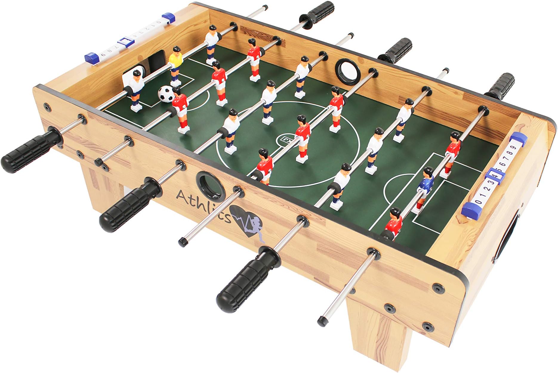 Kemket Table Football Foosball Soccer Indoor Outdoor Gaming Games Play Arcade Sports Fun